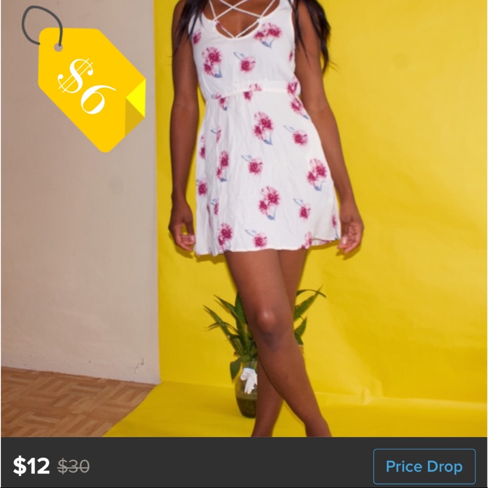 Forever 21 floral dress with pockets